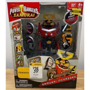 Power Ranger Samurai MegaZord Action Figure Mega Zord NIB #31575